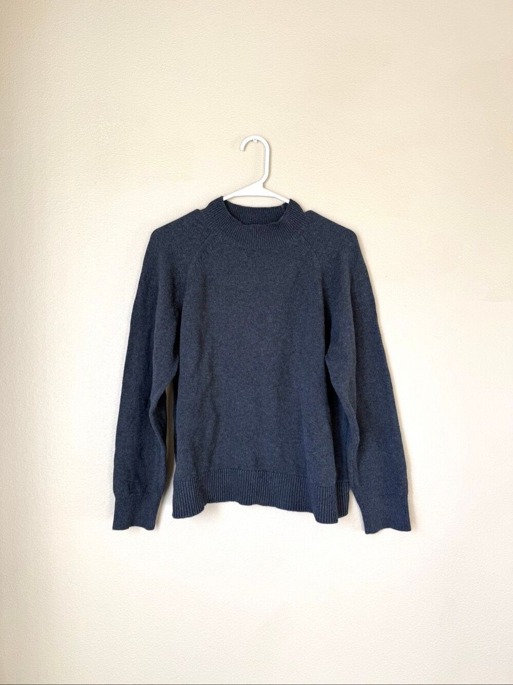 Quince Mockneck 100% Cotton Sweater